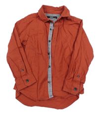 Cihlová košile Next