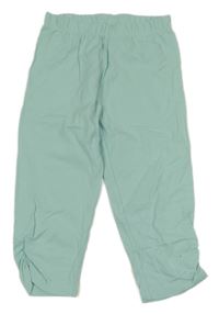 Mentolové capri legíny s nařasením alive