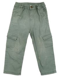 Khaki cargo rifle H&M
