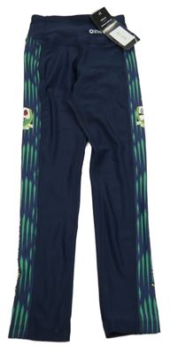 Nové - Tmavomodré sportovní legíny se vzorem a erbem O'Neills