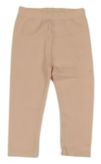 Růžové žebrované tepláky George