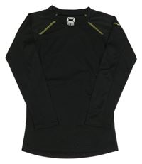 Černé sportovní triko Stanno