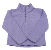 Lila fleecová mikina Mountain Warehouse