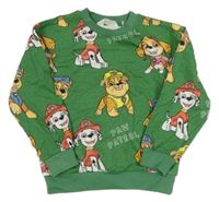 Zelená mikina s Tlapkovou patrolou H&M
