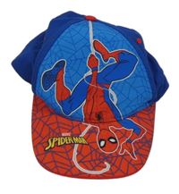 Modro-červená kšiltovka se Spidermanem