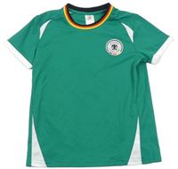 Zelené fotbalové tričko - Deutschland