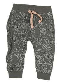 Šedé tepláky s medvídky George