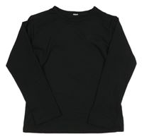 Černé sportovní triko 