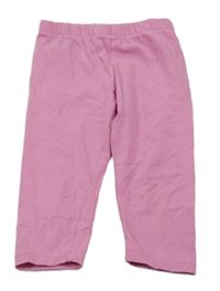 Světlerůžové crop legíny H&M