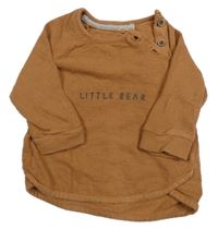 Hnědá lehká mikina s nápisem George