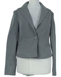 Dámské šedé crop sako Only 