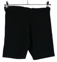 Dámské černé elastické kraťasy Primark 