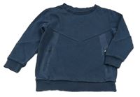 Tmavomodrá mikina s nápisem George