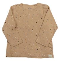 Světlerůžové puntíkaté triko Topomini