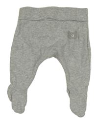 Světlešedé polodupky s medvědem Mothercare