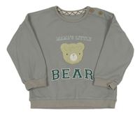 Šedá mikina s medvědem George