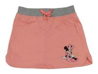 Světlerůžová rifová sukně s Minnie Disney + C&A