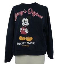 Dámská tmavomodrá mikina s Mickeym C&A