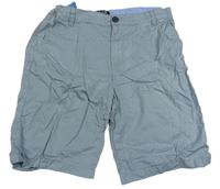 Šedé plátěné chino kraťasy H&M