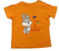 Oranžové tričko s Bugs Bunnym