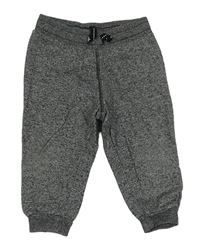 Tmavošedé melírované tepláky H&M
