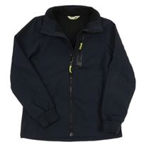 Tmavomodrá softshellová bunda H&M