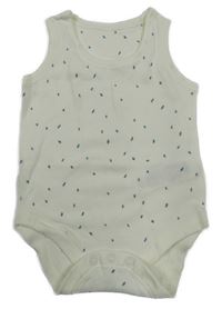 Bílo-modré vzorované body M&S