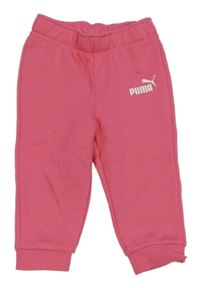 Růžové tepláky Puma