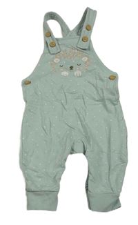 Světlezelené laclové tepláky s ježkem Mothercare