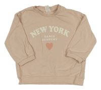 Světlerůžová mikina s nápisem H&M