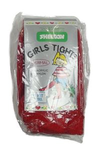 Nové - Červené punčocháče Sheloon