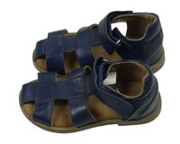 Tmavomodré kožené sandály Impidimpi vel. 26