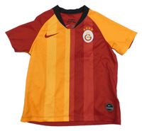 Červeno-oranžový fotbalový dres Nike 