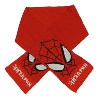 Červená pletená šála se Spider-manem Primark