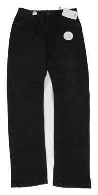 Nové - Černé thermo slim fit rifle Yigga