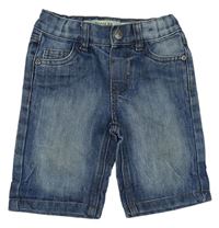 Modré regular riflové kraťasy Denim Co.