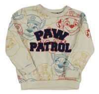 Smetanová mikina s PAW PATROL nickelodeon