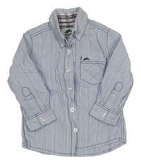 Modro-bílá pruhovaná košile Sanetta