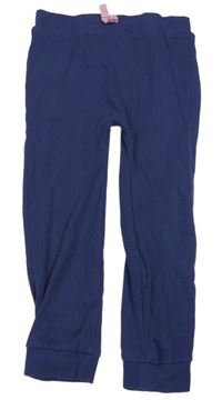 Tmavomodré žebrované tepláky George