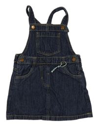 Tmavomodrá riflová laclová sukně lupilu