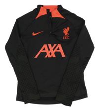Černo-jahodové funkční fotbalové mikinotriko L.F.C. Nike