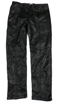 Černé koženkové legíny Mayoral