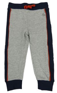 Šedo-tmavomodré tepláky Liegelind