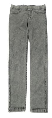 Šedé tregíny riflového vzhledu H&M