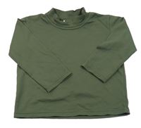 Khaki vzorované UV triko H&M