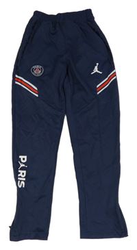 Tmavomodré fotbalové tepláky - Paris Saint Germain Air Jordan
