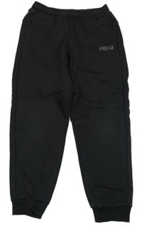 Černé tepláky s logem PUMA