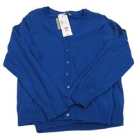 Nové - 2x modrý propínací lehký svetr F&F