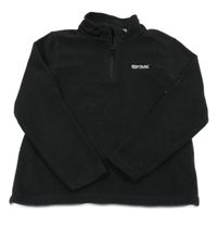 Černá fleecová funkční mikina s logem Regatta