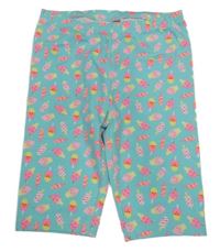 Světlemodré elastické kraťasy s nanuky Dunnes Stores